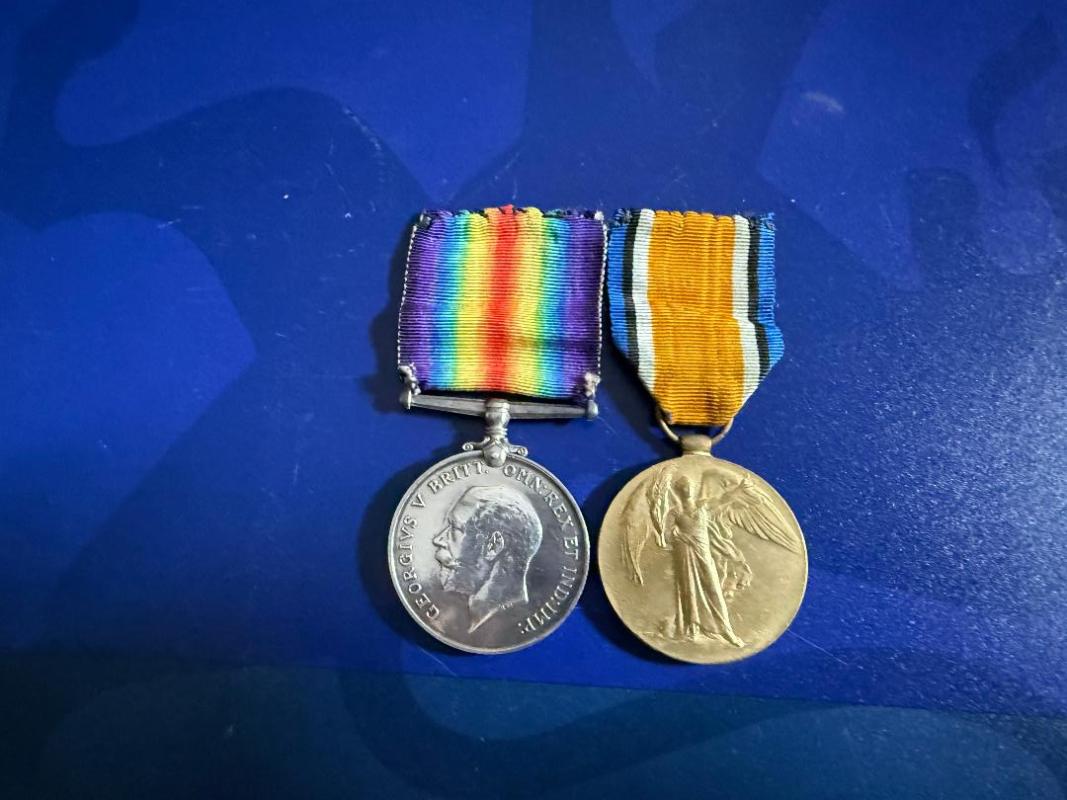 WW1 Pair To The 24th Can Inf , KIA 1st Day Vimy Ridge